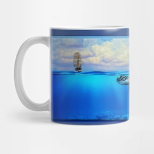 The Discovery of Tortugas Island Mug